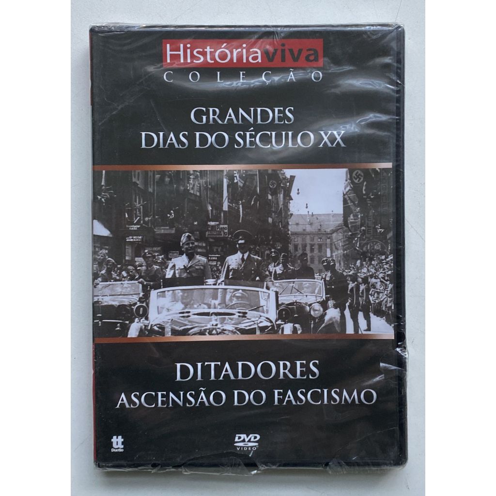 DVD Original - Grandes Dias do Século XX - História Viva - Novo lacrado