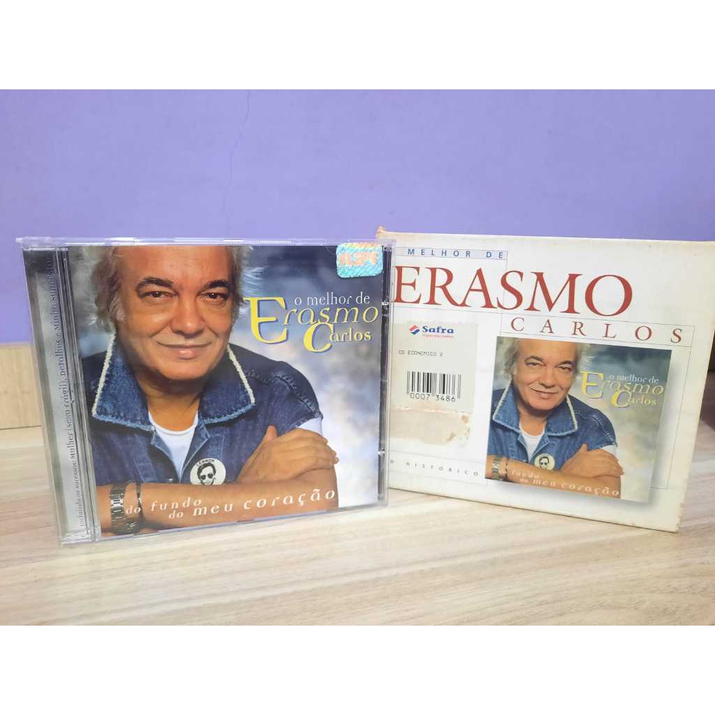 Cd O Melhor De Erasmo Carlos - Do Fundo Do Meu Coração