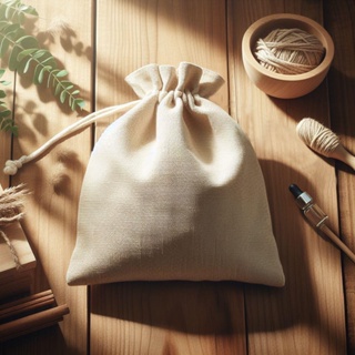 10 Saco Ecológicos 15x15 Ecobag 100% Algodão Cru Natural Artesanato Saquinho em Oferta na Shopee