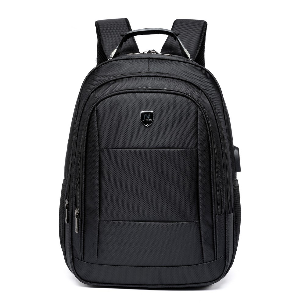 Mochila Executiva Reforçada Casual Trabalho Nytron Entrada Usb em Oferta na Shopee