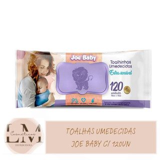 Toalhas Umedecidas Joe Baby 120un (com Tampa) em Oferta na Shopee