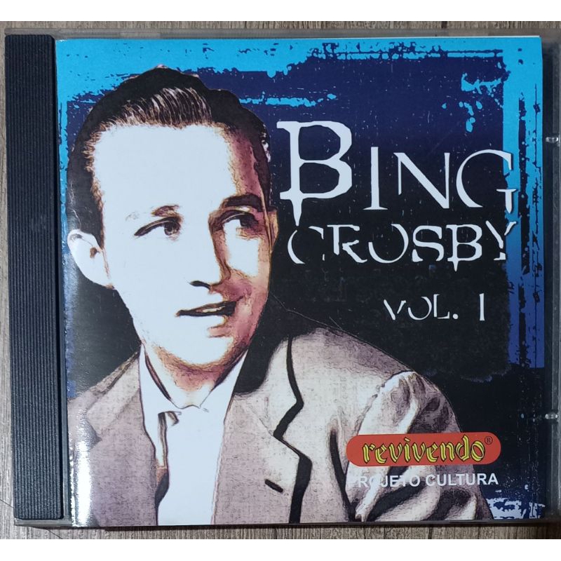 cd Bing crosby vol 1 - revivendo projeto cultura