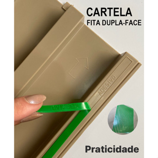 2 Cartelas de fita dupla-face 14 und cada - Extra Forte em Oferta na Shopee