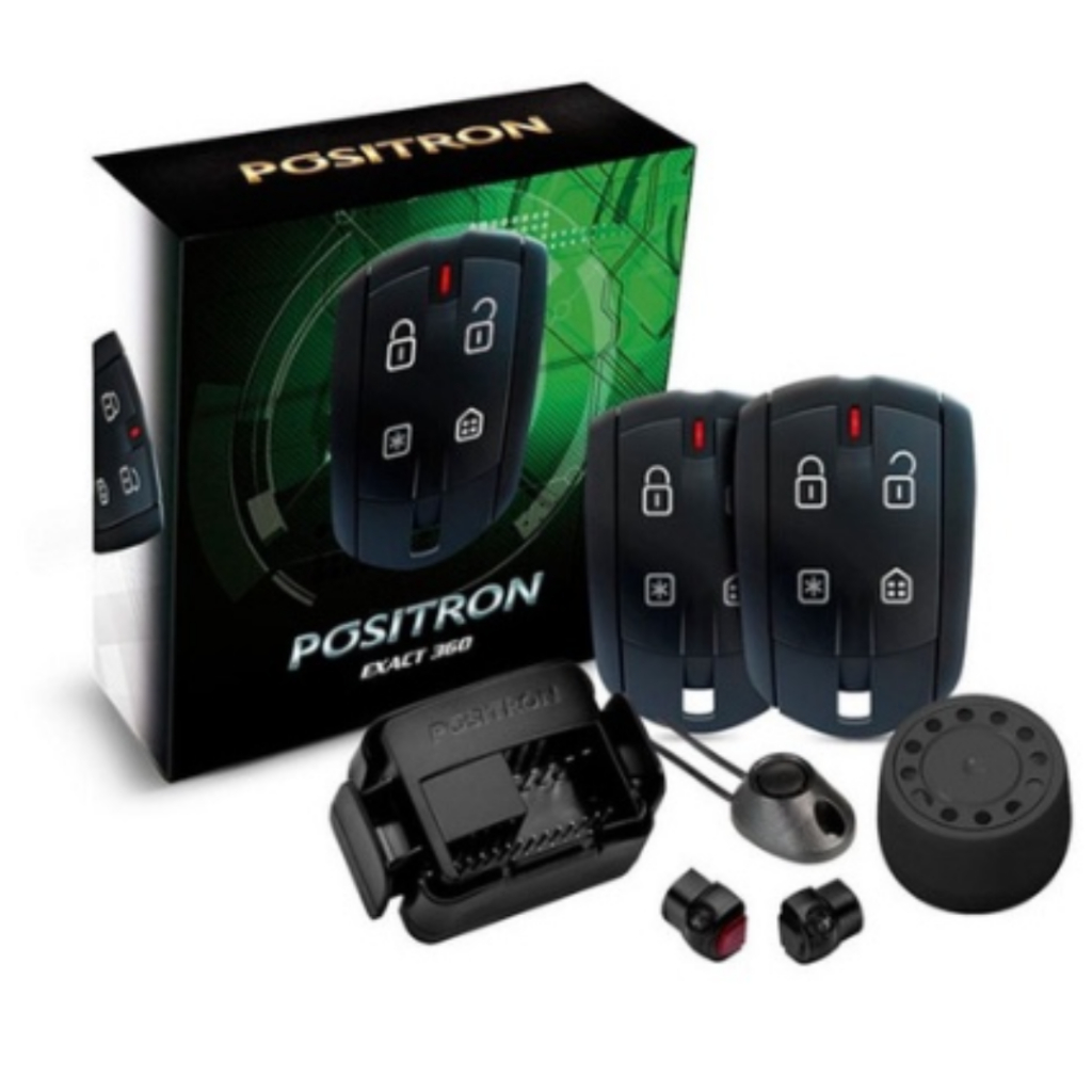 Alarme Automotivo Positron Cyber Exact Ex360 Universal Carro
