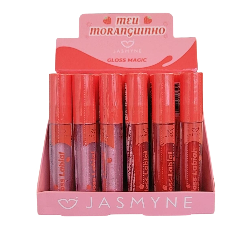 Box Gloss Labial Meu Moranguinho C/24 Unidades Jasmyne - JS00056