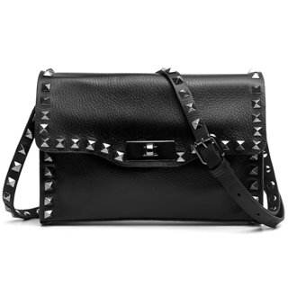 Bolsa Feminina Luxo Vittal Couro Legítimo Acabamento Metais