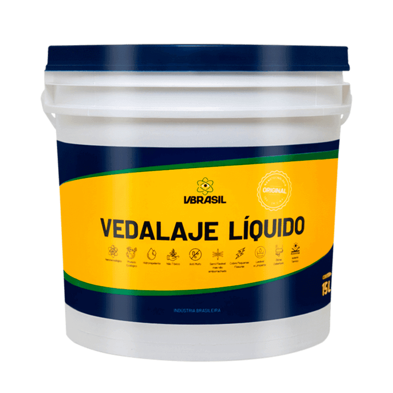 Vbrasil Vedalaje Líquido 15L Para Construção Civil