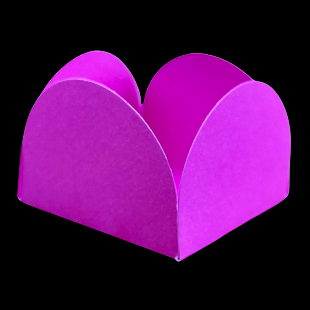 50~350 Forminhas Para Doces Rosa Neon 4 Pétalas  10.79  (Nc Toys Simples)