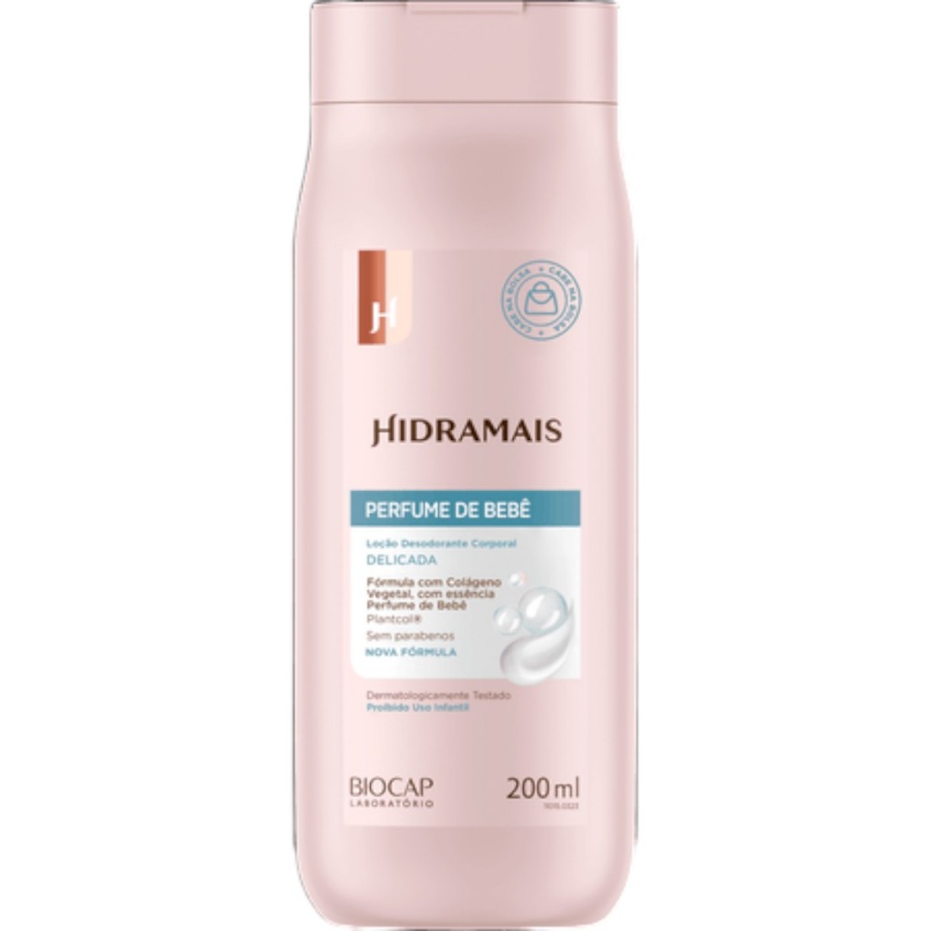 Creme Loção Corporal Hidramais Perfume de Bebê 200ml