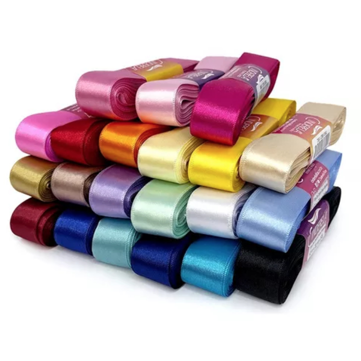 Najar fita de Cetim DUPLA FACE 22mm com 10 metros - LINDO NOS DOIS LADOS em Oferta na Shopee