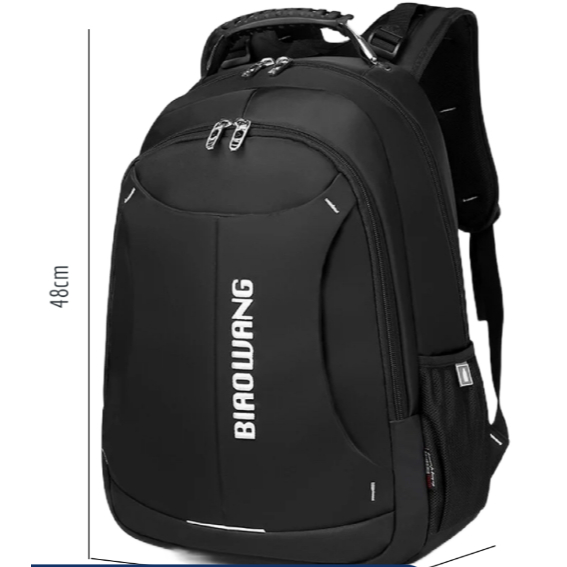 IAO WANG Original Mochila Impermeável resistente Notebook Unisex Faculdade Viagem em Oferta na Shopee