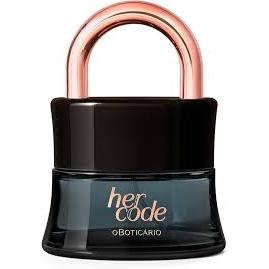 Her Code Eau de Parfum O Boticário 50 ml