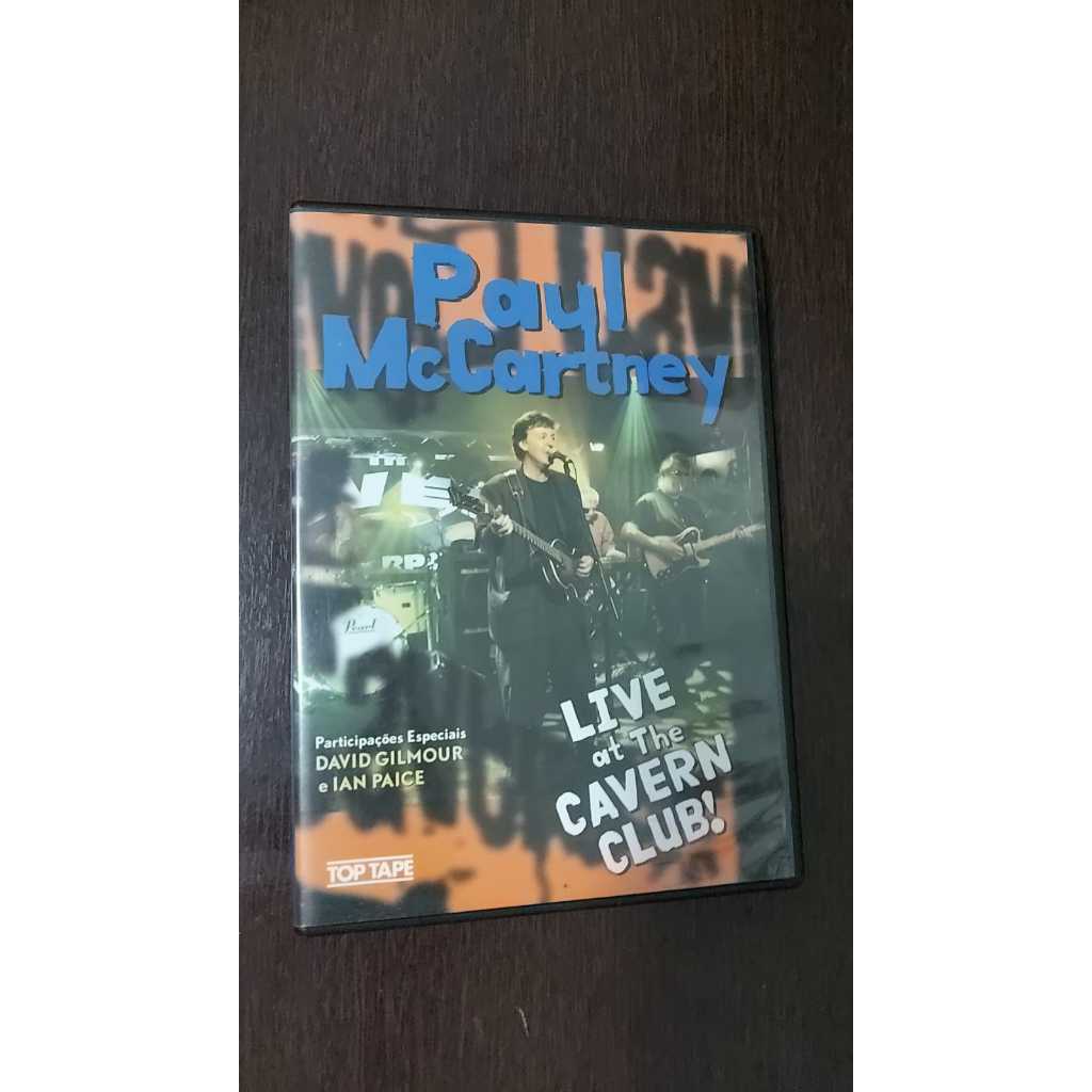 dvd Paul McCartney live at the cavern club