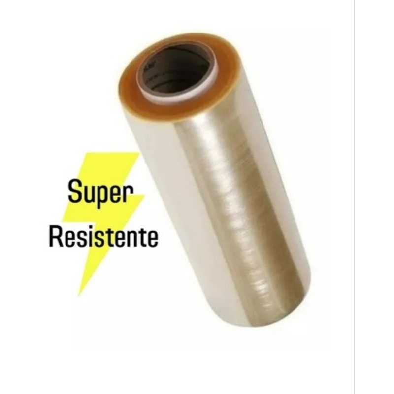 Bobina Filme PVC Esticável 40cmx300 Metros, 11 micras, mais grosso LUSAFILM