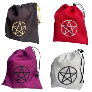 Estojo Tarot Tecido Pentagrama Baralho 20x19 cm - Escolha a Cor em Oferta na Shopee