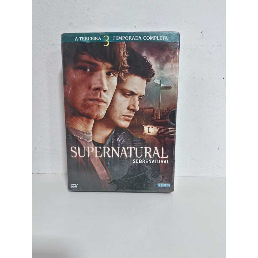 DVD Box Supernatural - A Terceira Temporada Completa (Lacrado de Fabrica)
