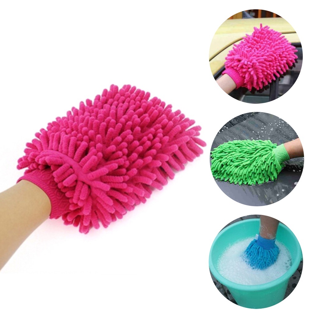 Luva Microfibra Lavagem Limpeza Automotiva Multiuso Não Risca em Oferta na Shopee