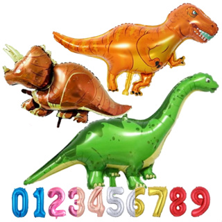 KIT BALÃO METALIZADO TIRANOSSAURO T-REX BRAQUIOSSAURO PITERODATILO VELOCIRAPTOR BRAQUIOSSAURO Bom Dinossauro em Oferta na Shopee