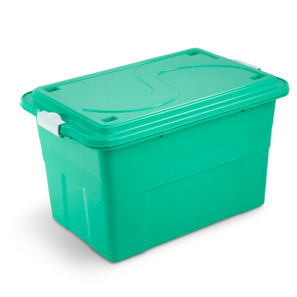 Caixa Organizadora 70 Litros Agraplast em Oferta na Shopee