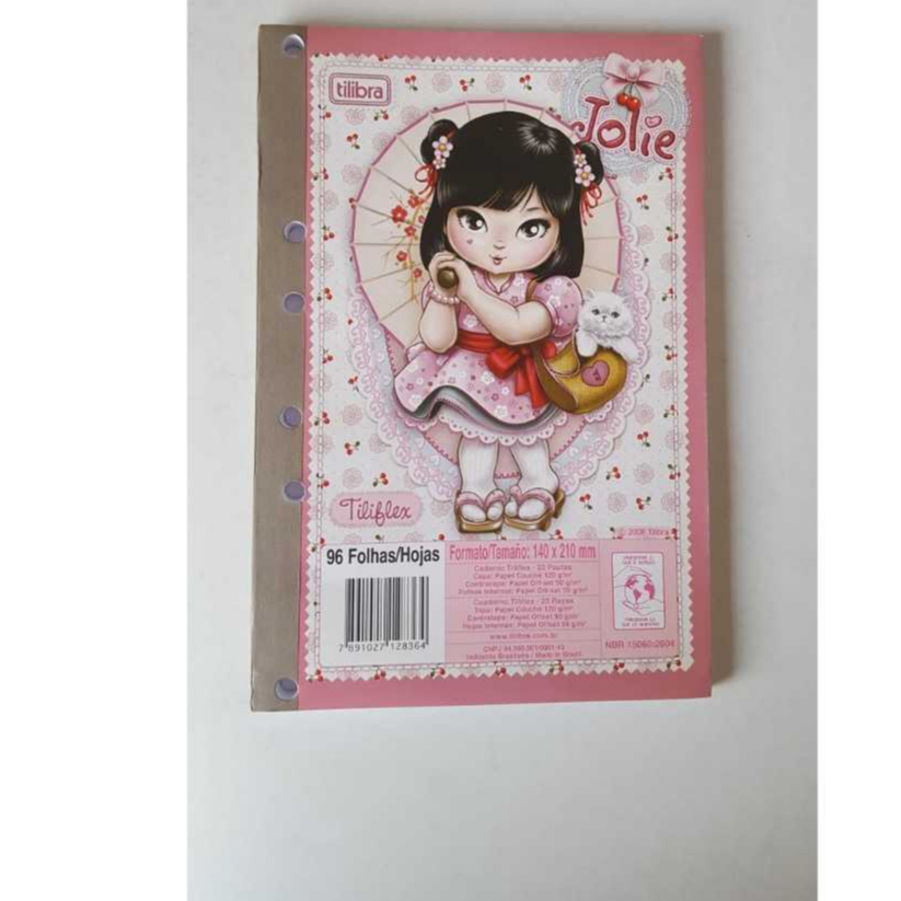 Refil Fichario Jolie Pets  Tamanho A5(PEQUENO)