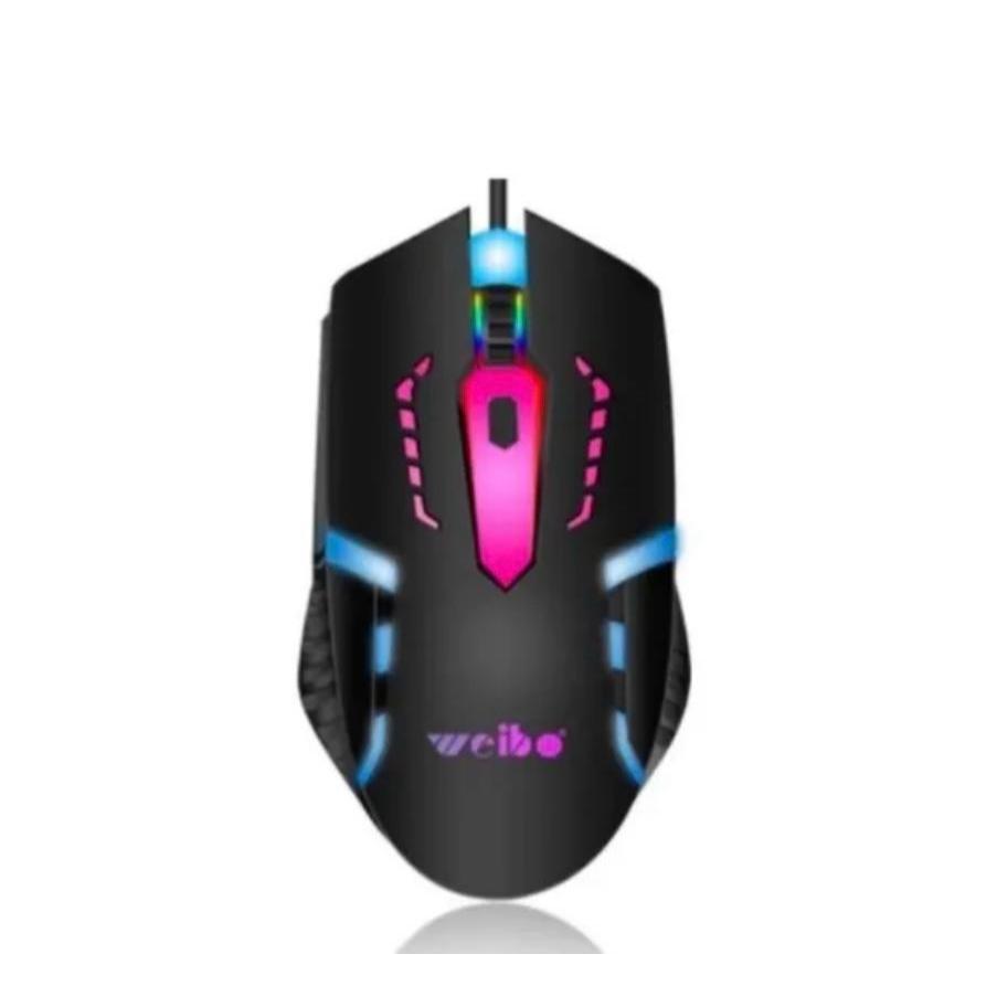 Mouse Gamer Cabo USB Para Jogo Com Led Óptico Colorido - Envio Já!