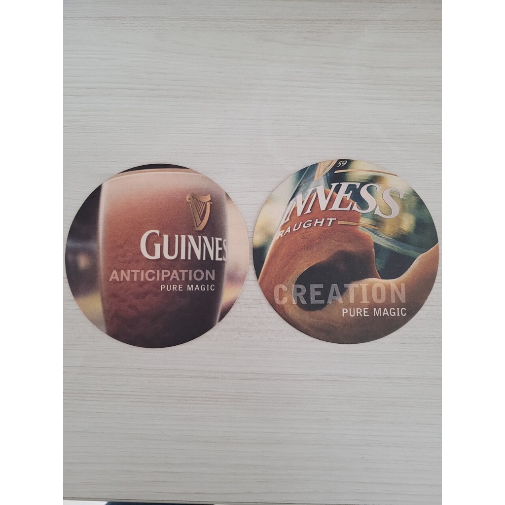 Coleção Bolacha / Porta Copos Cerveja Guinness