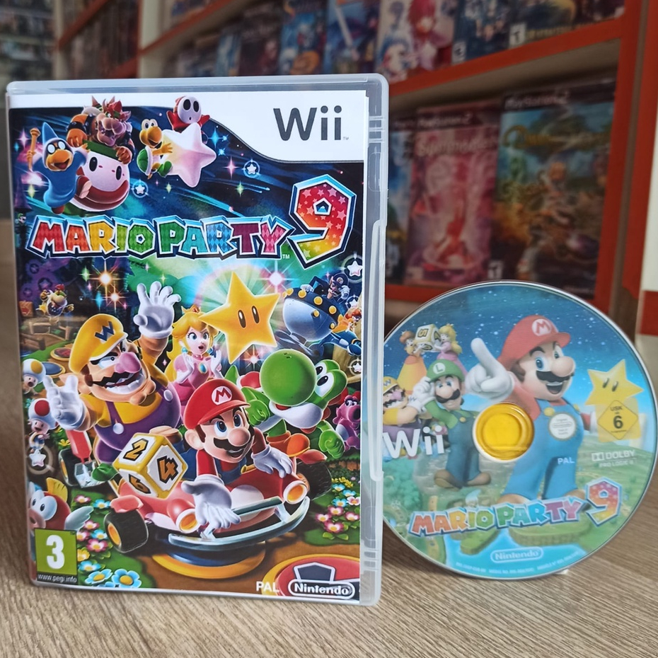 Jogo Mario Party 9 - Wii Desbl;