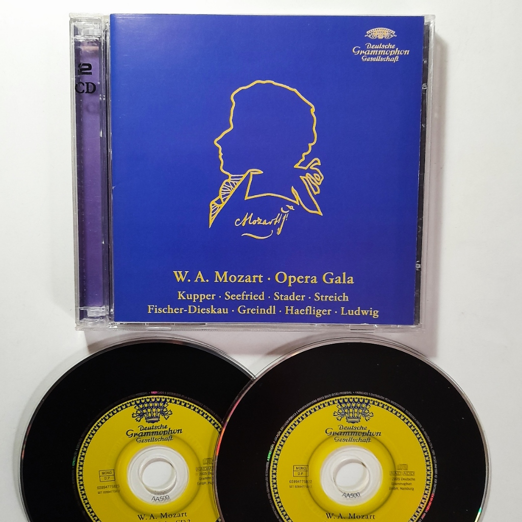 Mozart, Opera Gala, Jubilee Edition. Cd duplo, seminovo.