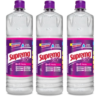 Kit 3 Removedor Perfumado Suprema Florata Multisuperfícies 1 Litro - 03 unidade em Oferta na Shopee