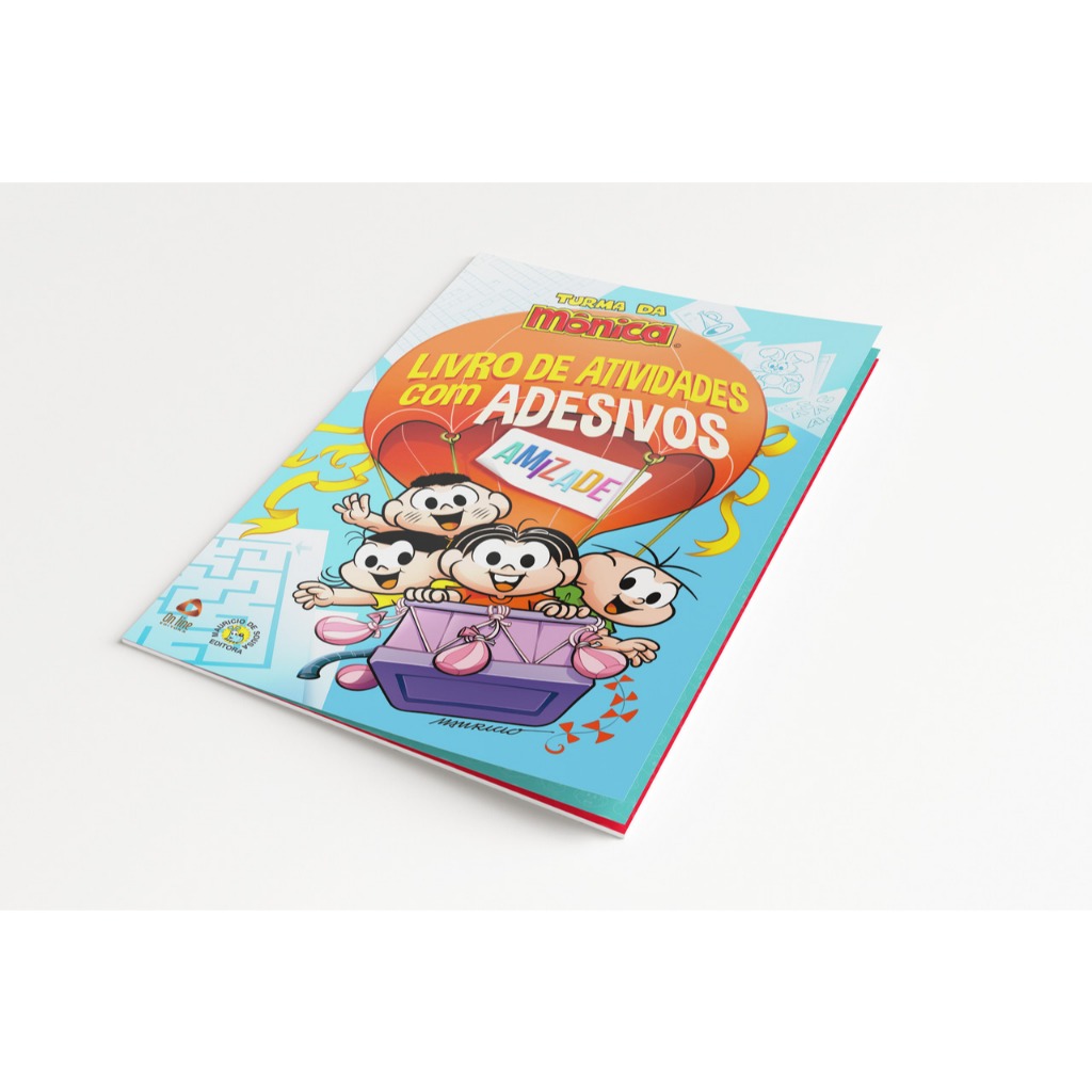 Turma da Mônica Livro de Atividades com Adesivos - Amizade
