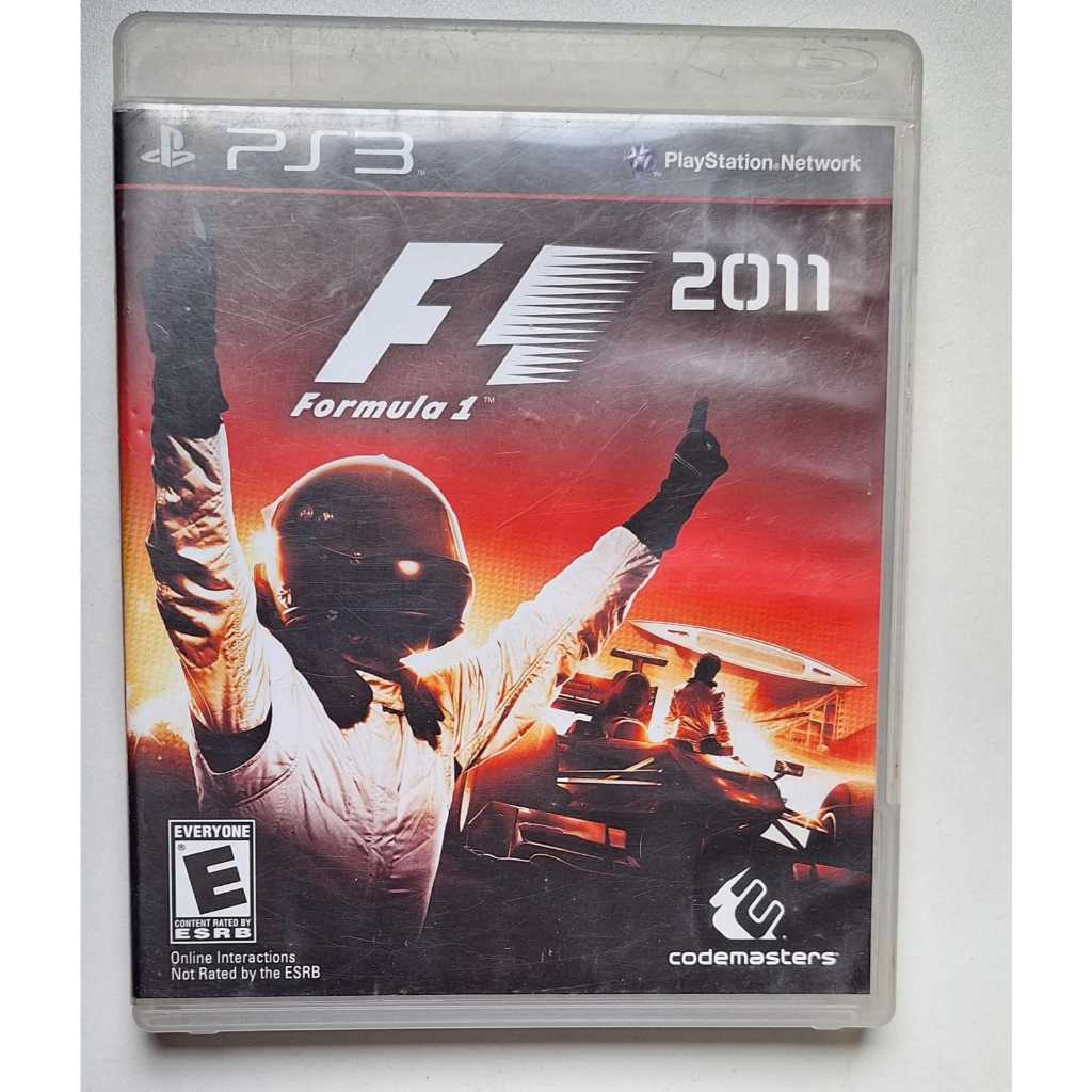 Game F1 Formula 1 2011 Ps3 Mídia Física
