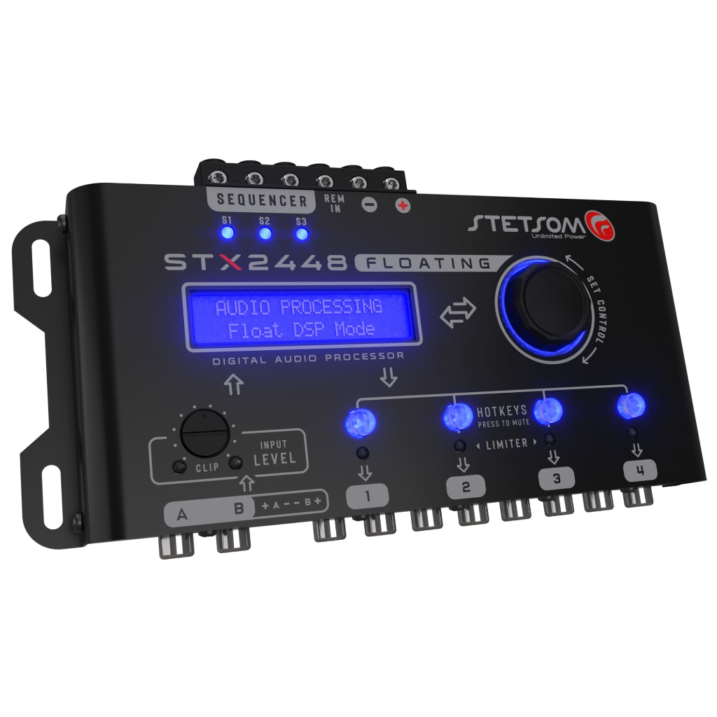 Detalhes do Processador Stetsom Stx2448 Floating Digital Audio
