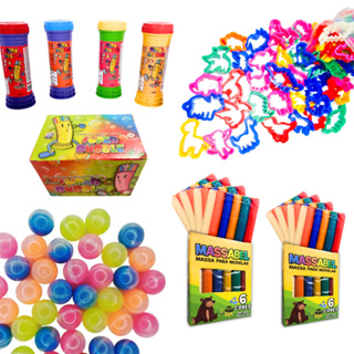 Kit 35 (Geleca Slime + Forminha de Modelar + Massinha + Bolha de Sabão) Lembrancinha Infantil Prenda em Oferta na Shopee