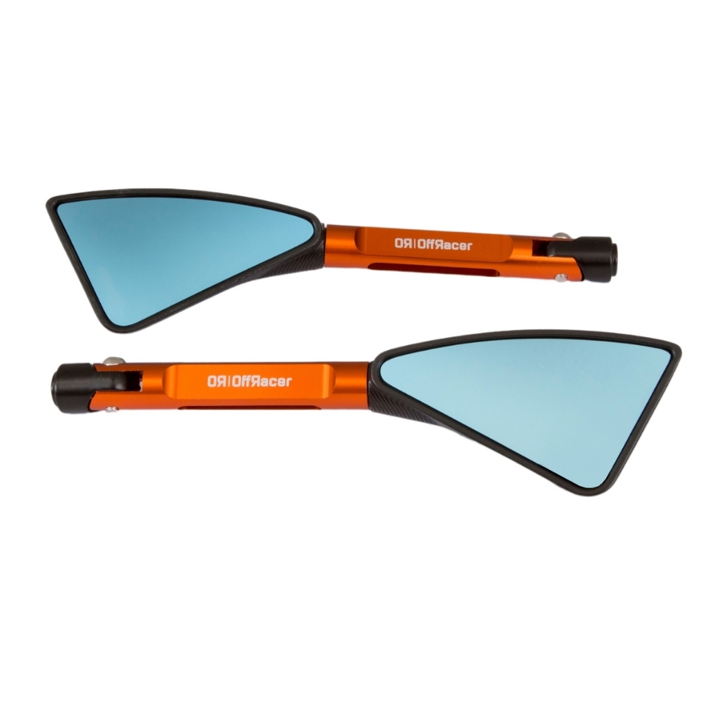Par Retrovisor Esportivo Universal Cg 125 Cg 150 Cg 160 Fazer 250 150 Alumínio — imagem 2 de 2