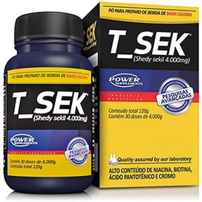 T_sek - 120g - Power Supplements em Oferta na Shopee