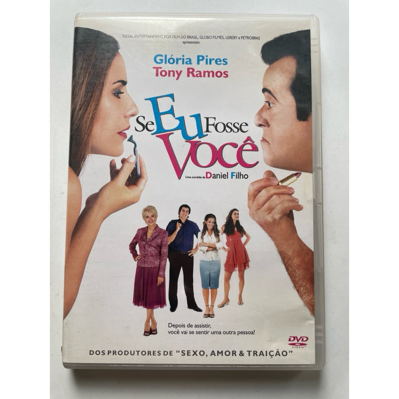 DVD: Se Eu Fosse Você, com Glória Pires e Tony Ramos