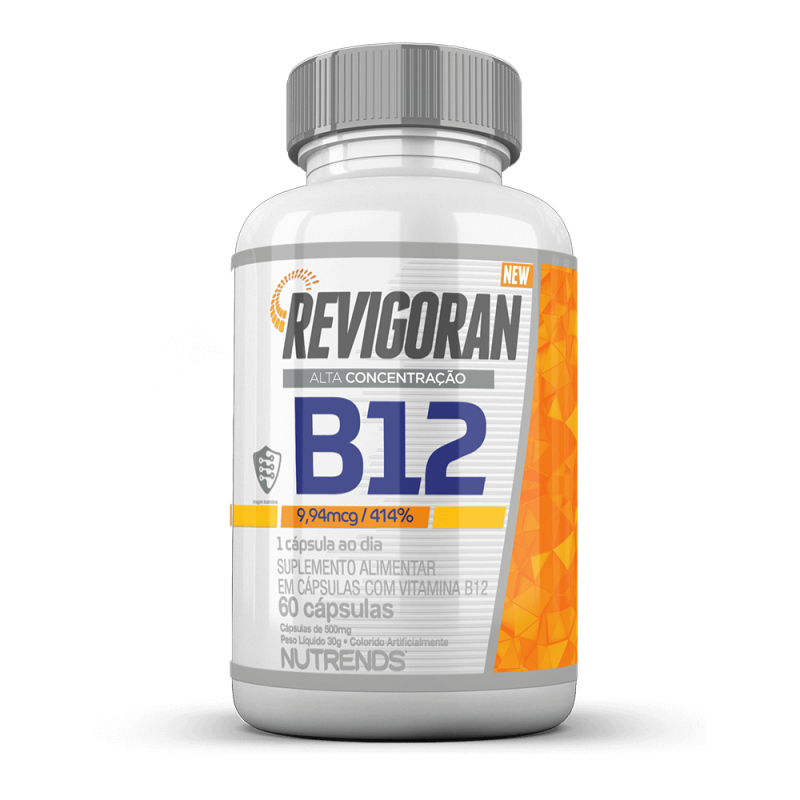 Revigoran B12 Ultra Concentrada (9,9 mcg) – 60 Cápsulas