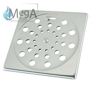 Ralo Grelha Quadrado Inox - Abre E Fecha - 10 X 10 cm em Oferta na Shopee