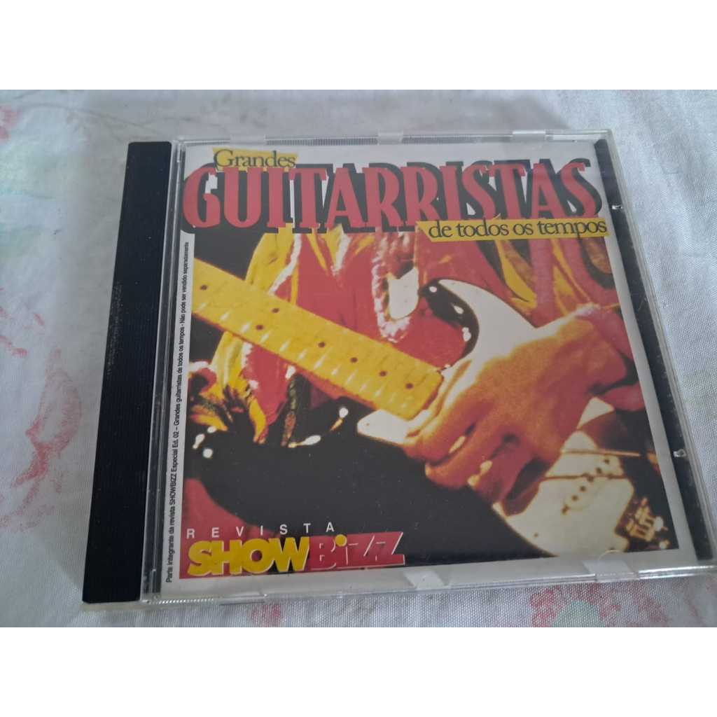 CD Grandes Guitarristas de Todos os Tempos - Revista Show Bizz