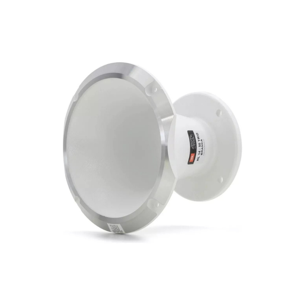 Corneta Cone Boca JBL 14-50 Trio Alumínio Branca - Spare Parts and Accessories for Vehicles