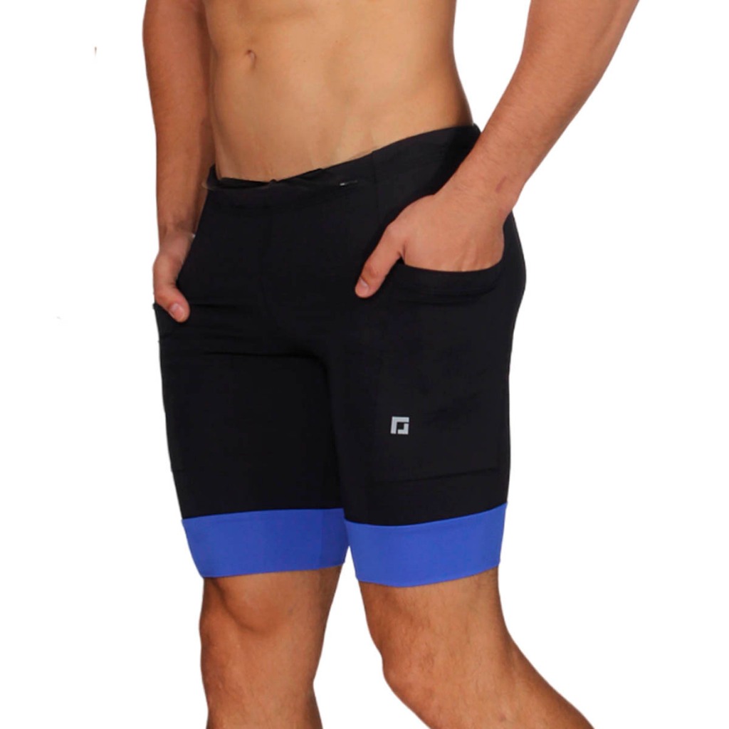 Shorts Para Corrida Masculino Esportivo com Bolsos