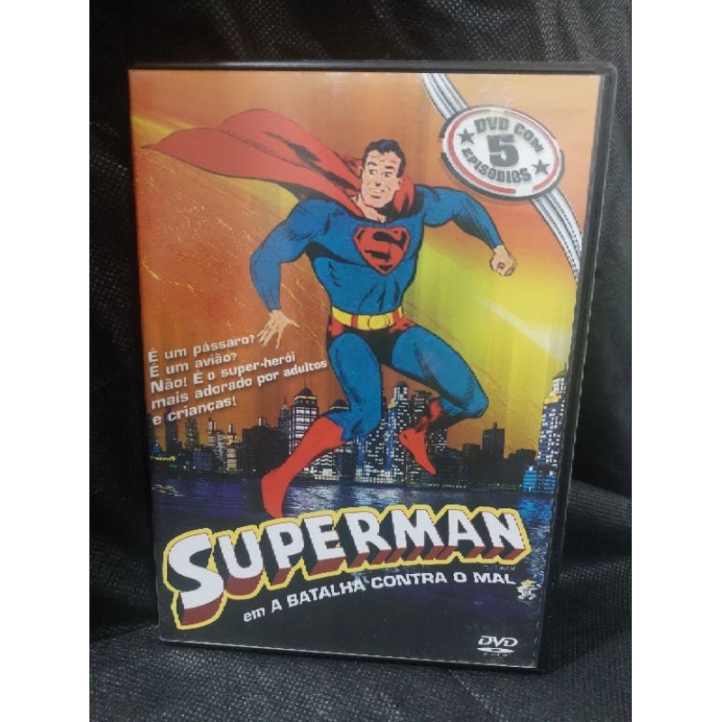 DVD SUPERMAN EM A  BATALHA  CONTRA O MAL
