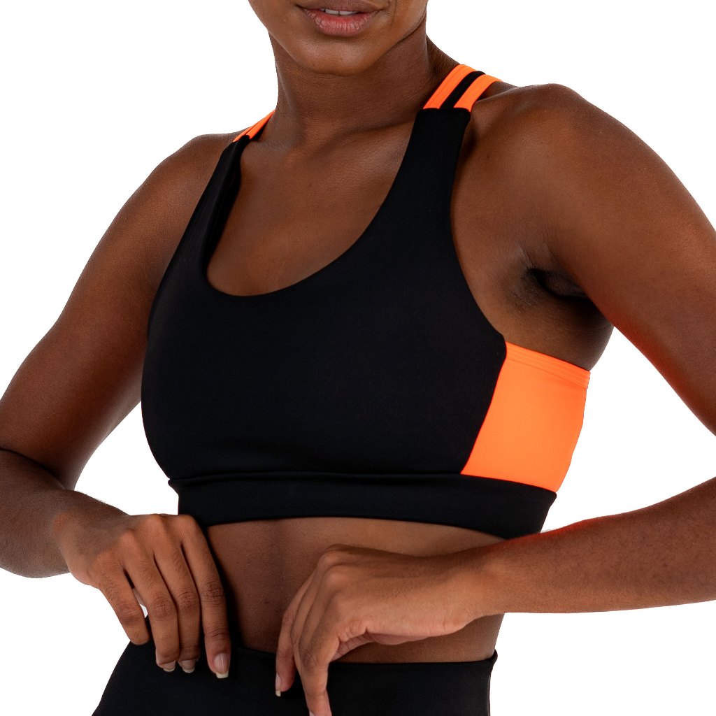 Top Corrida Alta Sustentação com Bojos Removíveis Alta Qualidade