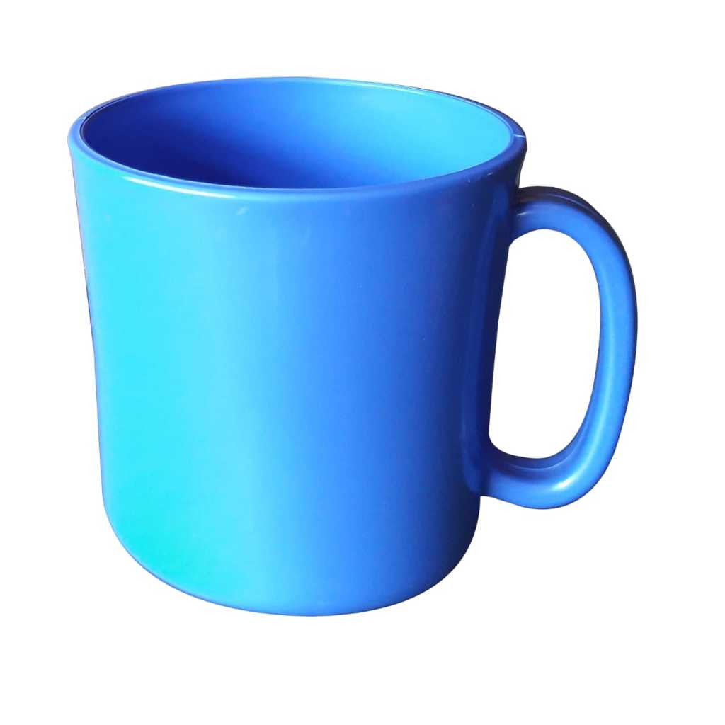 6 Canecas De Plástico Resistente Merenda Escolar Cores 350ml - Ref 809 em Oferta na Shopee