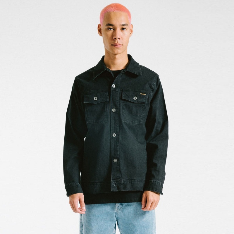 Jaqueta Volcom Jeans Solid Colors Black - Hot Pipehead
