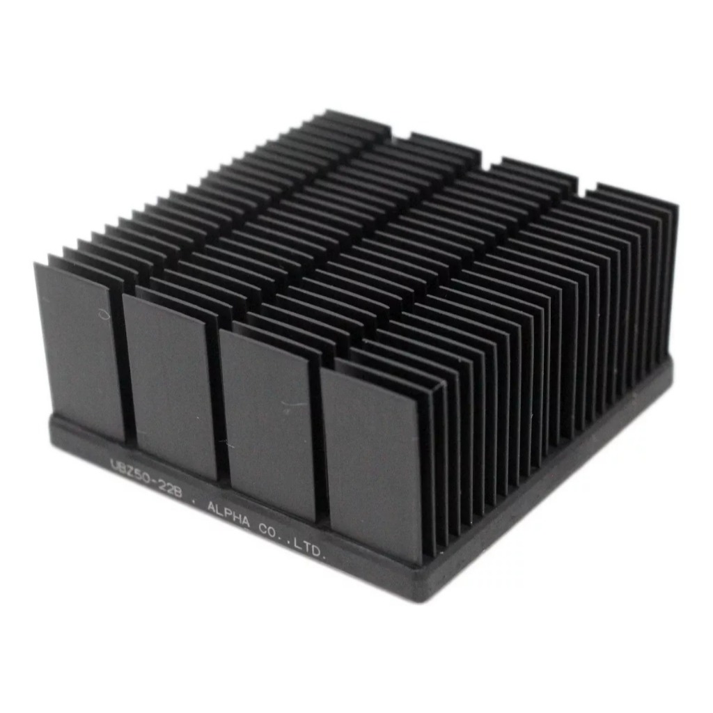 Dissipador De Calor 50x50x22mm Com Adesivo Alpha Co 1 Peça