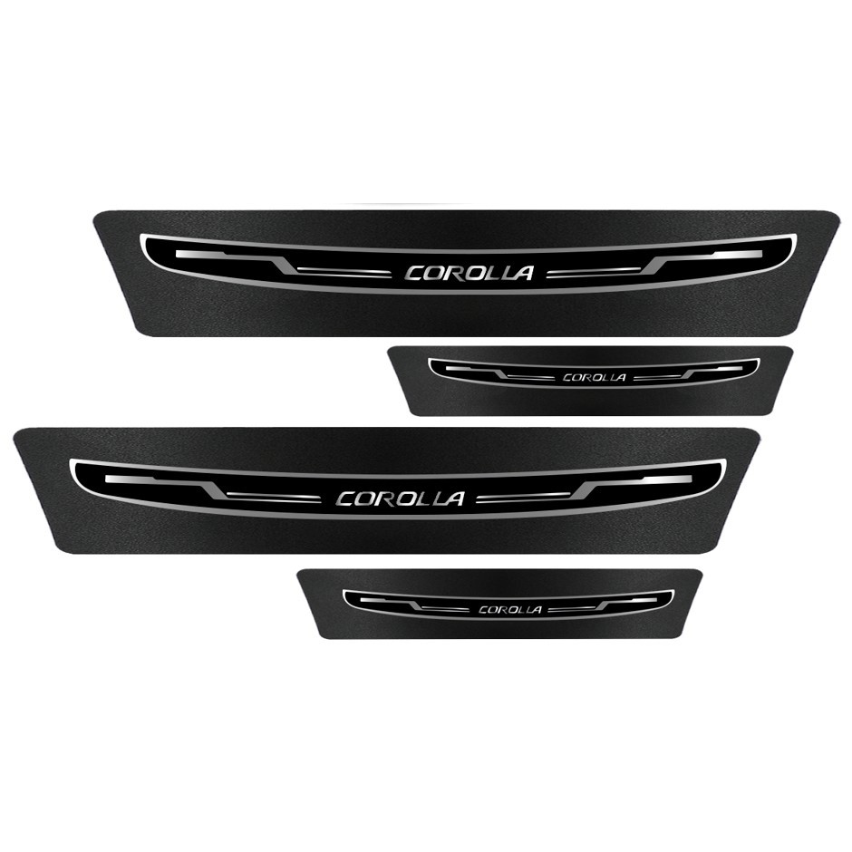 Kit Soleira Adesiva Slim Corolla 2015 2016 2017 2018 Á 2022