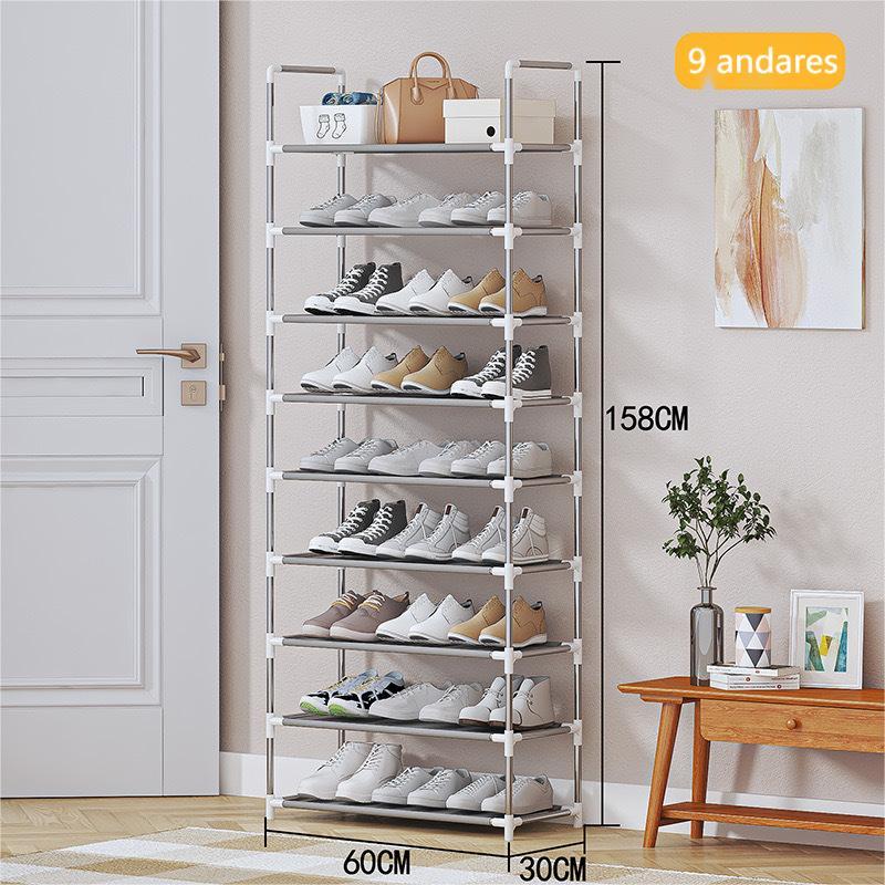 Sapateira Para Calçados Multiuso 9 Andar 8 Andar 7 Andar 6 Andar Organizador Desmontável