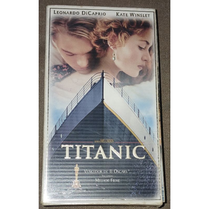 Box VHS Titanic originais dublado
