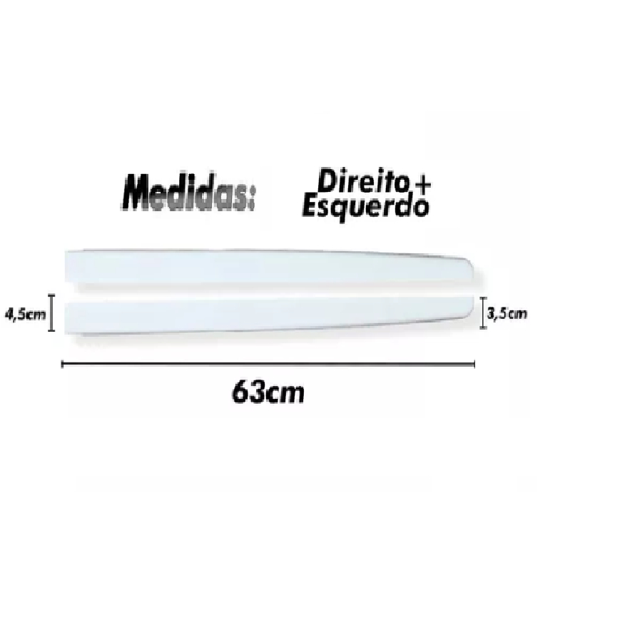 Kit Acabamento Lateral Tampa Freezer Horizontal Metalfrio
